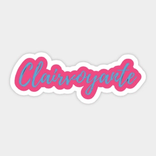 Clairvoyante Sticker